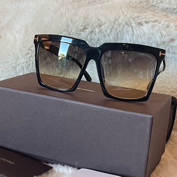 Not for sale Tom Ford Sabrina Square Sunglasses, 58mm - Picture 10 of 14